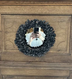Miroir en céramique contemporaine française, Bosco par Renzo Maar