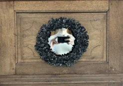 Miroir en céramique contemporaine française, Bosco par Renzo Maar