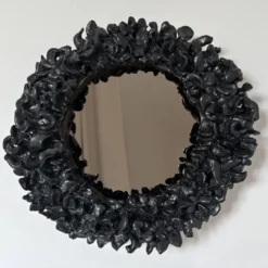 Miroir en céramique contemporaine française, Bosco par Renzo Maar