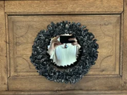Miroir en céramique contemporaine française, Bosco par Renzo Maar