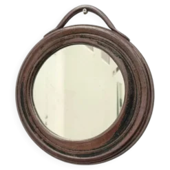 Miroir en céramique de Gabriel Hamm, France 1970