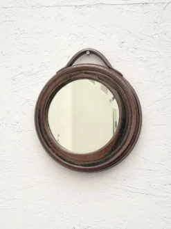 Miroir en céramique de Gabriel Hamm, France 1970
