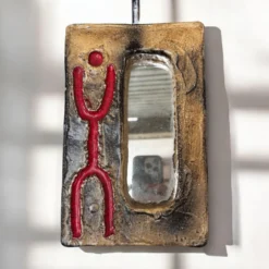 Miroir en céramique – Galerie Palissy Vallauris