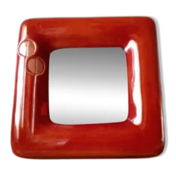Miroir En Céramique Émaillée