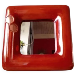 Miroir En Céramique Émaillée