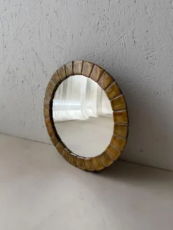 Miroir en céramique Mobach Utrecht années 1960