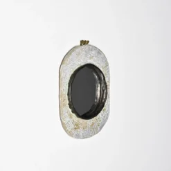 Miroir en céramique par Jean-Pierre Viot, France, vers 1970