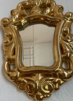 Miroir en céramique par Marc Roussel