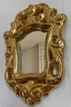 Miroir en céramique par Marc Roussel