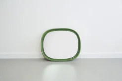 Miroir en céramique verte Sphinx