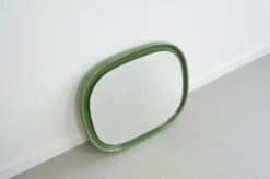 Miroir en céramique verte Sphinx