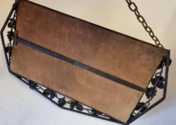 Miroir en fer Art Déco français, années 1930