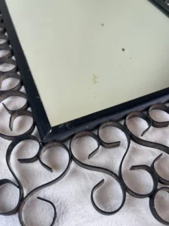 Miroir en fer forgé Chaty Vallauris