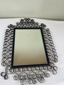 Miroir en fer forgé Chaty Vallauris