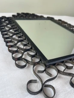 Miroir en fer forgé Chaty Vallauris