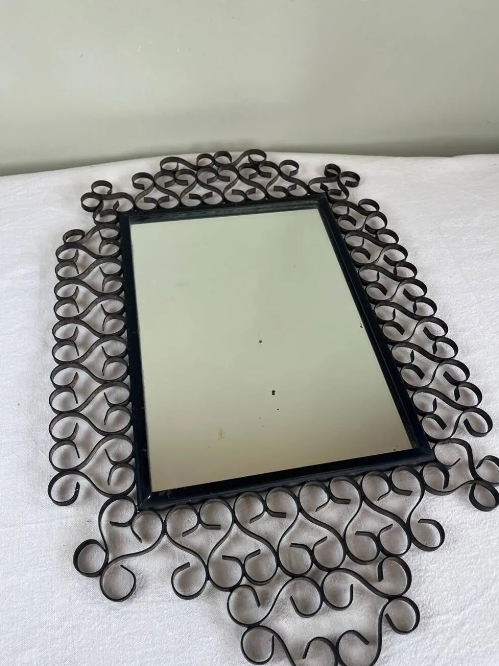Miroir en fer forgé Chaty Vallauris