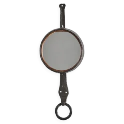 Miroir en fer forgé par Léopold Gest, France, vers 1970