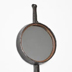 Miroir en fer forgé par Léopold Gest, France, vers 1970