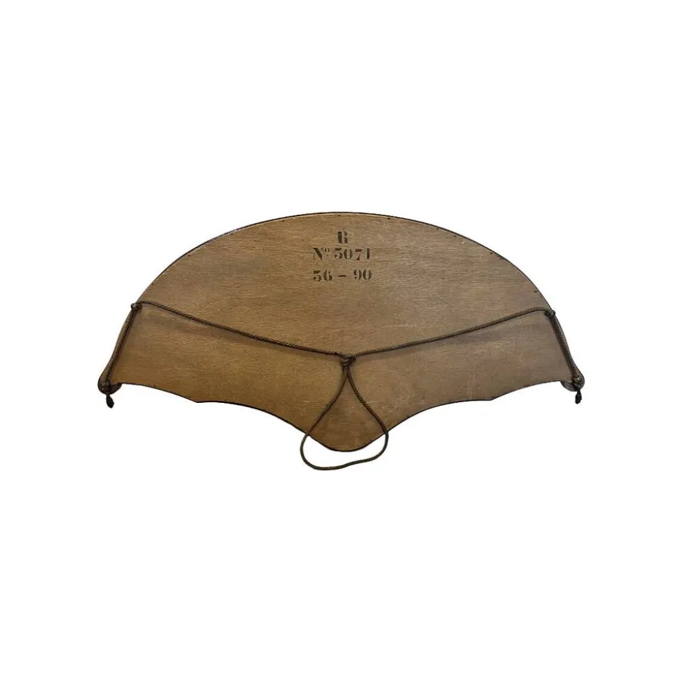 Miroir en forme d'éventail Art Déco français, années 1920