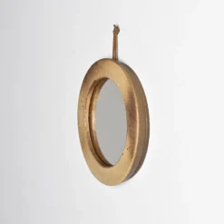 Miroir en grès émaillé, France, vers 1970