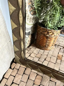 Miroir en laiton