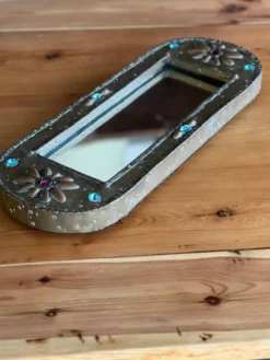 Miroir en laiton année 50