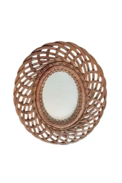 Miroir en osier