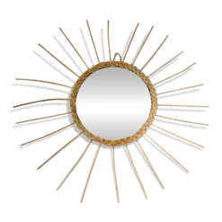 Miroir en osier