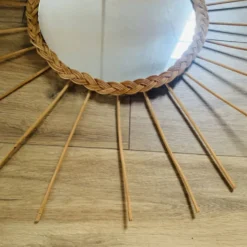 Miroir en osier