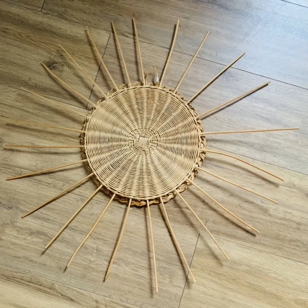 Miroir en osier