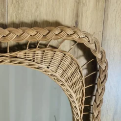 Miroir en osier