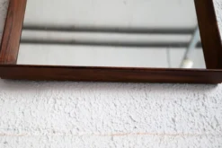 Miroir en palissandre, design danois