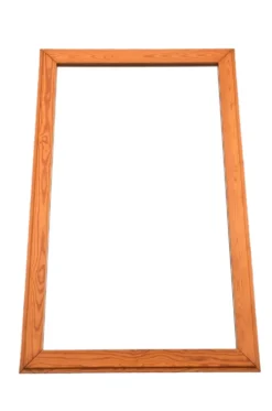 Miroir en pin 118 x 75 cm de style scandinave