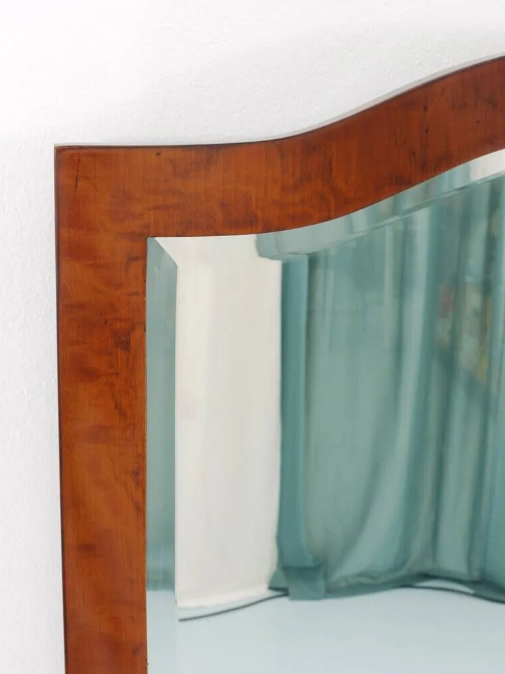 Miroir en poirier de style Biedermeier, Vienne, années 1820