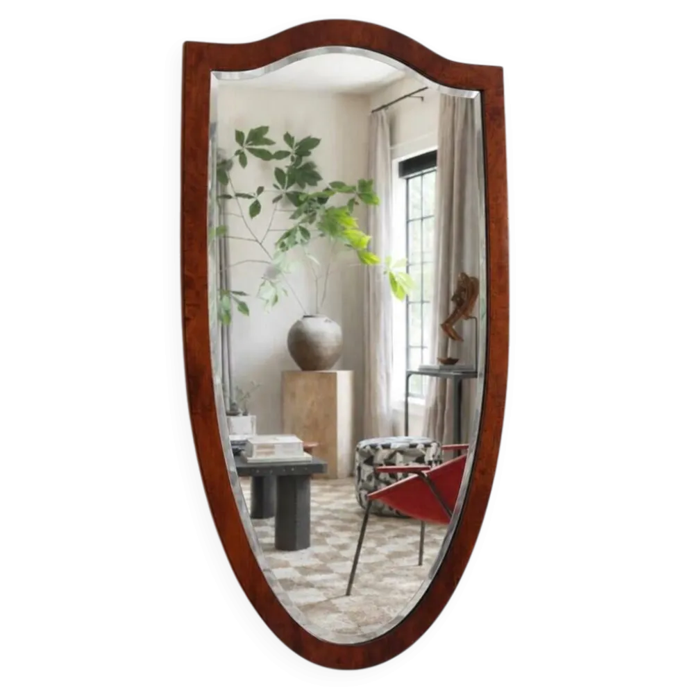 Miroir en poirier de style Biedermeier, Vienne, années 1820