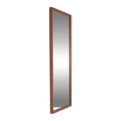 Miroir en teck danois par Kai Kristiansen pour Aksel Kjersgaard, années 1960.