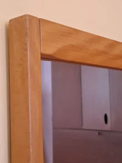 Miroir en teck par Aksel Kjersgaard, Vintage Scandinave 1960s