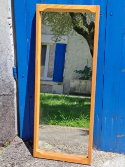 Miroir en teck par Aksel Kjersgaard, Vintage Scandinave 1960s