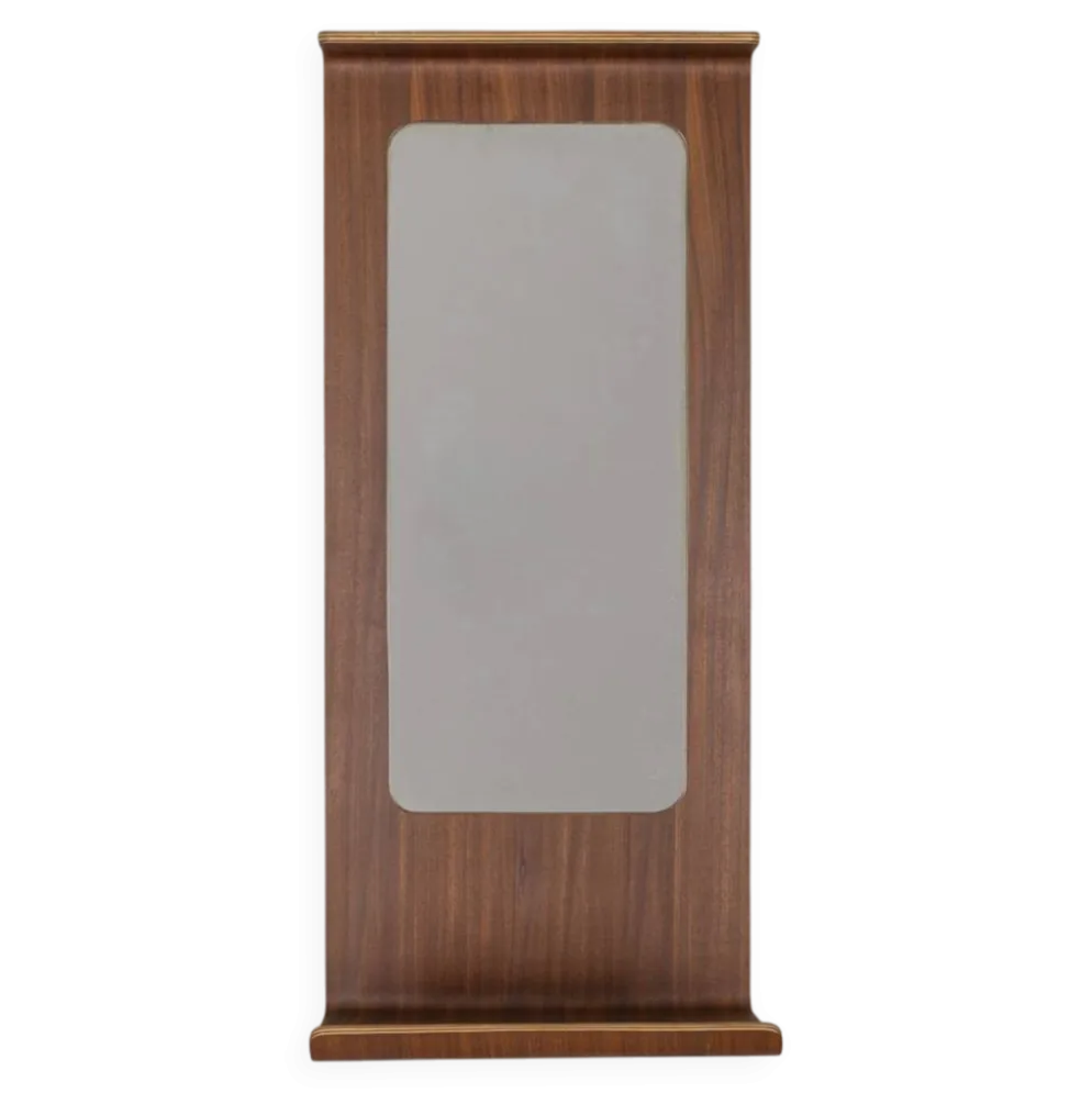 Miroir en teck par Franco Campo et Carlo Graffi, années 1960