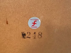 Miroir en teck 248, Silkeborg, Danemark, années 1960
