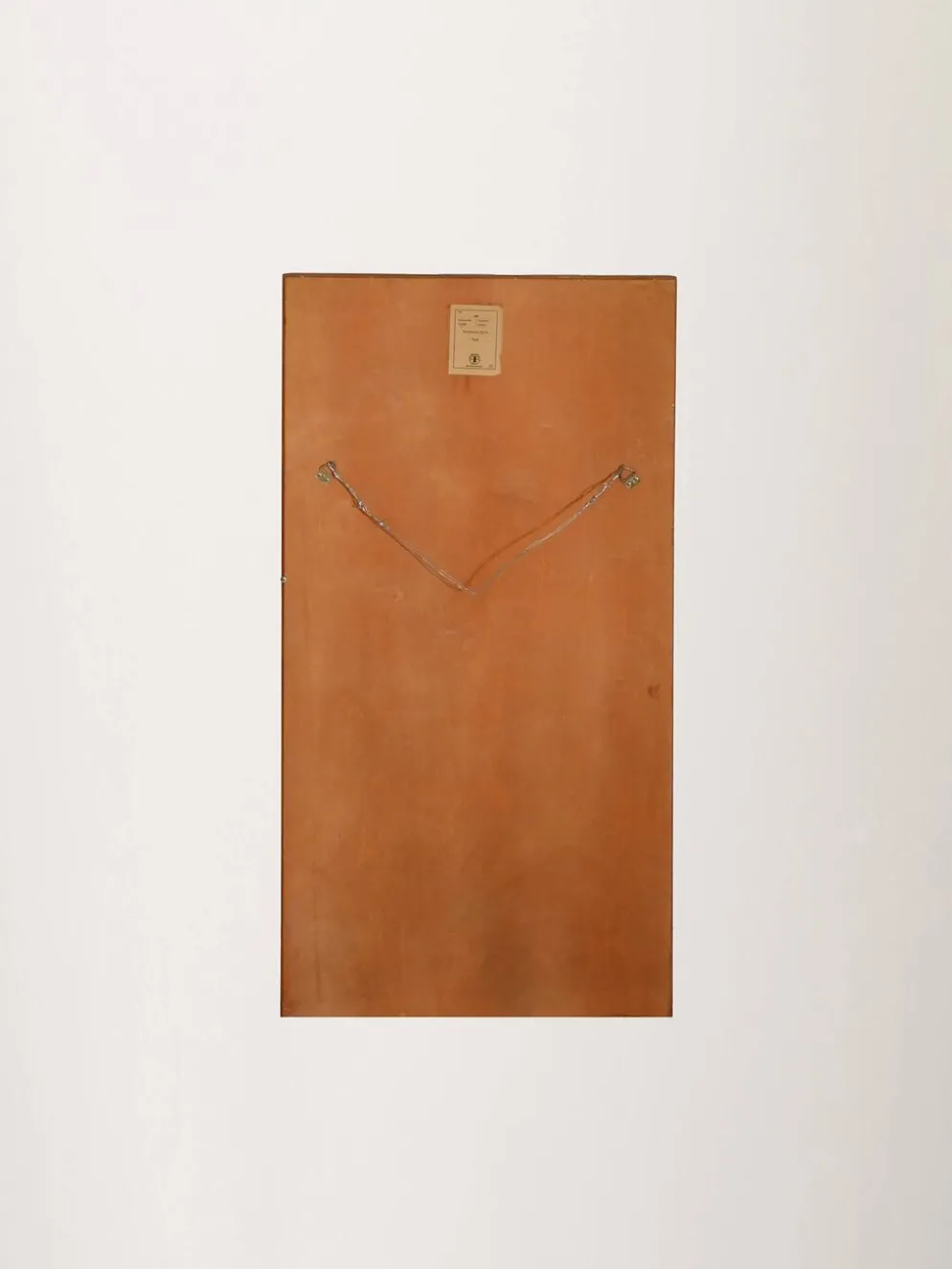 Miroir en teck suédois des années 1950-60
