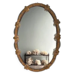 Miroir en verre de Murano
