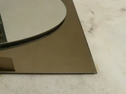 Miroir en verre italien lourd de 2 tons