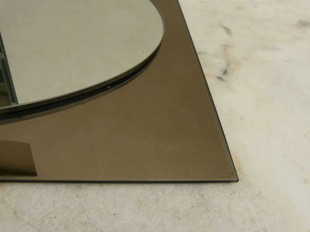 Miroir en verre italien lourd de 2 tons