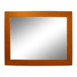 Miroir espagnol vintage avec cadre en bois