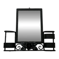 Miroir fer forgé Art Déco