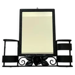 Miroir fer forgé Art Déco
