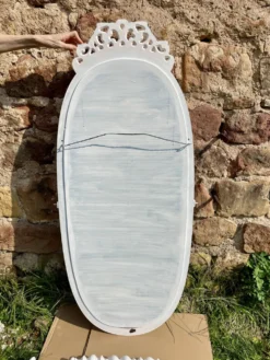 Miroir fin XIXème Portugais en bois style Bilros - Rare