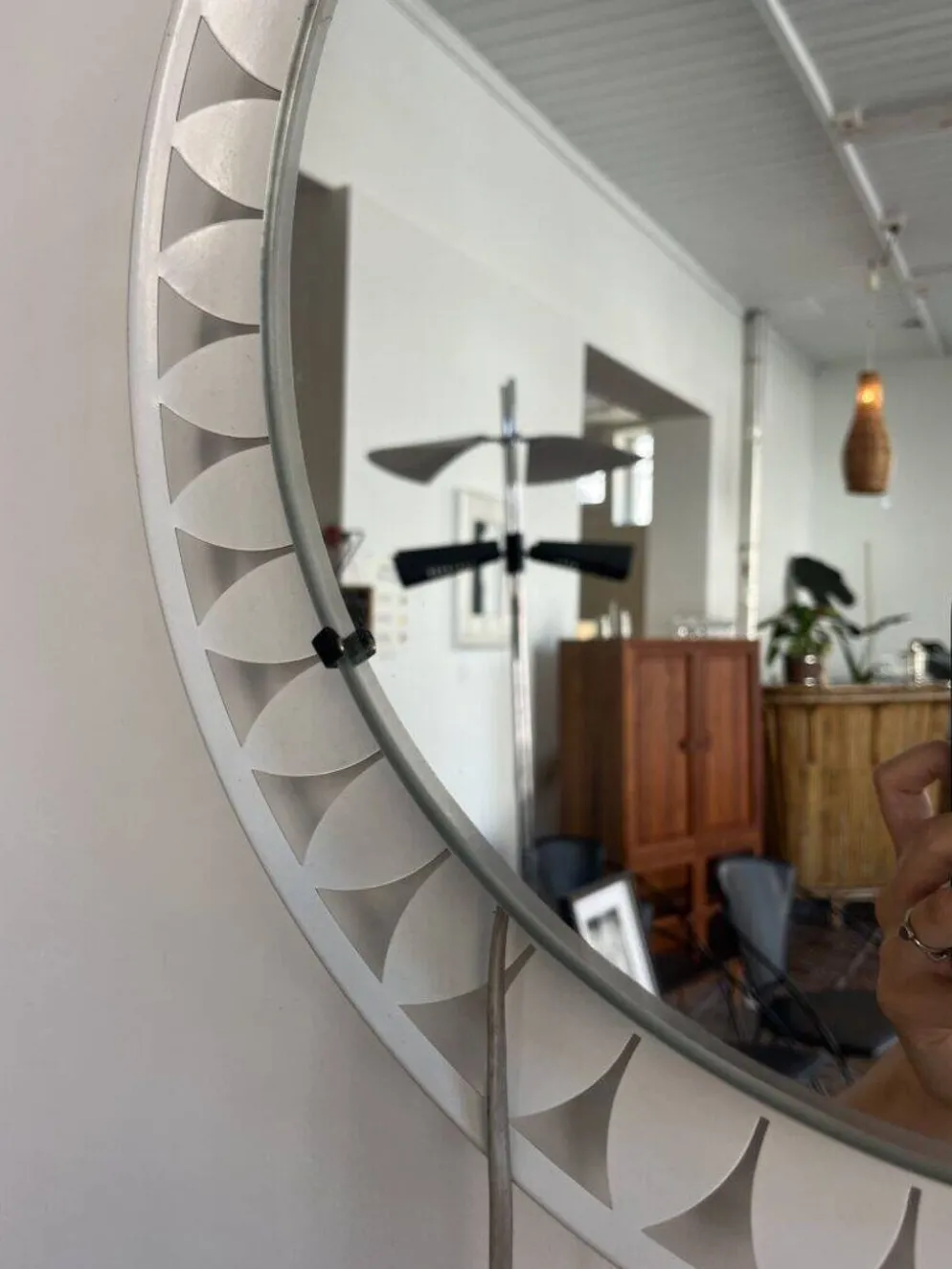 Miroir fleuri illuminé – Hillebrand, Ernst Igl
