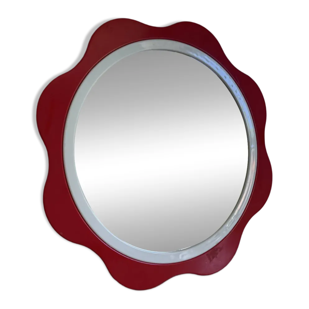 Miroir flower plastique du designer finlandais Makisen Kuvastin